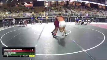 235 lbs Semifinal - Andrea Smith, Orange Park vs Shanakay Chambers, Miami Norland