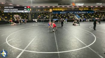 120 lbs Cons. Round 2 - Meison Tollefson, Decorah vs Aiden Kiesey, Linn-Mar