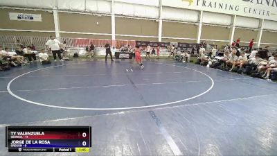 120 lbs Placement Matches (8 Team) - Ty Valenzuela, Georgia vs Jorge De La Rosa, Oregon