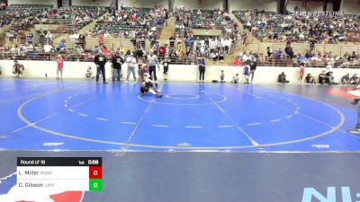 70 lbs Round Of 16 - Leo Miller, Morris Fitness Wrestling Club vs Cannon Gibson, Lumpkin County Wresting