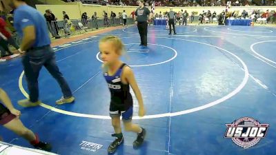 52 lbs Consi Of 16 #2 - Ryker Bryiant, Cashion Youth Wrestling vs Keo Andrist, ReZults Wrestling