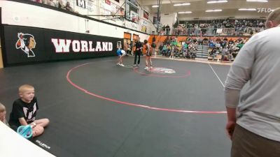 114-120 lbs Round 1 - Hadley Henton, Lovell Middle School vs Avani Salinas, Worland Middle School