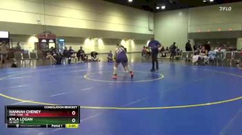 145 lbs Round 4 (16 Team) - Hannah Cheney, MXW - RAW vs Kyla Logan, SD Heat