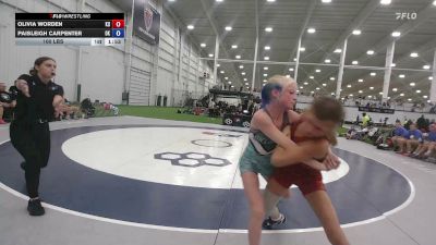 100 lbs Olivia Worden, Kansas vs Paisleigh Carpenter, Oklahoma
