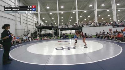 100 lbs Odessy Esparza, Texas vs Brooklyn Smith, Minnesota