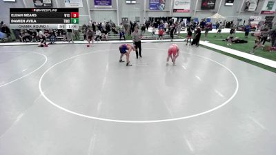 JR BOYS HARD LUCK - 164.6-165 Champ. Round 1 - Cy Petersen, Syracuse Youth Mat Club vs Noah Davis-Cornett, Indiana