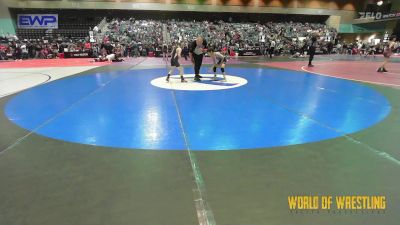 61 lbs Consi Of 8 #1 - Gavin Miller, Rancho Bernardo Wrestling Club (RBWC) vs Trevor (TJ) Cody, Predators Wrestling Club