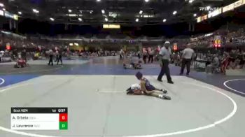 46 lbs Semifinal - Aiden Orbeta, Socal Grappling Club vs Julian Lawrence, Punisher Wrestling Company