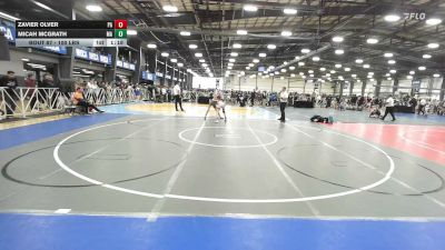 100 lbs Round Of 64 - Zavier Olver, PA vs Micah Mcgrath, MA