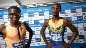 Chris Bailey & Jacory Patterson Both SMASH Sub-44 PBs! | 2026 Brussels Diamond League Post-Race Interview