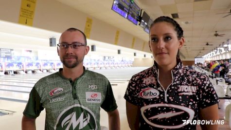 Big Start Helps EJ Tackett, Danielle McEwan Lead Squad A At 2021 PBA/PWBA Mixed Doubles