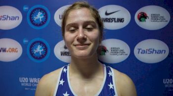 Amit Elor After Her 72 Kg Semifinal Bout At The U20 World Championships