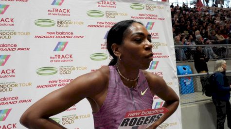 Raevyn Rogers Took 3 Months Off, Has Flipped A Page In 2025 | NB Indoor Grand Prix