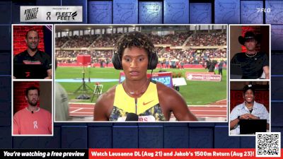 Anna Cockrell Interview | 2026 Lausanne Diamond League