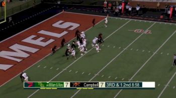 WATCH: WIlliam & Mary's Bronson Yoder Bulldozes For TD