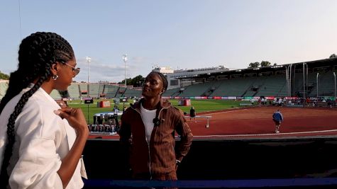 Julien Alfred Still Gets Nervous for her First Race!