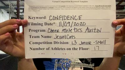 Cheer Athletics - Austin - JewelCats [L3 Junior - Small] Varsity All Star Virtual Competition Series: Event IV