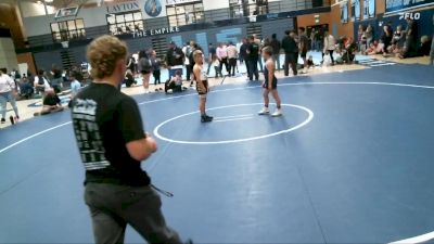 79-89 lbs Round 4 - Cohen Thacker, Davis Wrestling Club vs Jasper Russell, RWC - Roy Wrestling Club