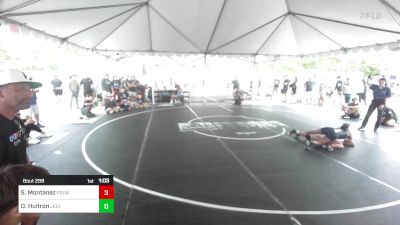 101 lbs Final - Sienna Montanez, Pounders WC vs Destiny Huitron, Jedi WC