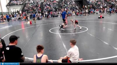 53-58 lbs Quarterfinal - Landon Shaw, 2TG vs Kai Sargent, Sutherland Youth Wrestling