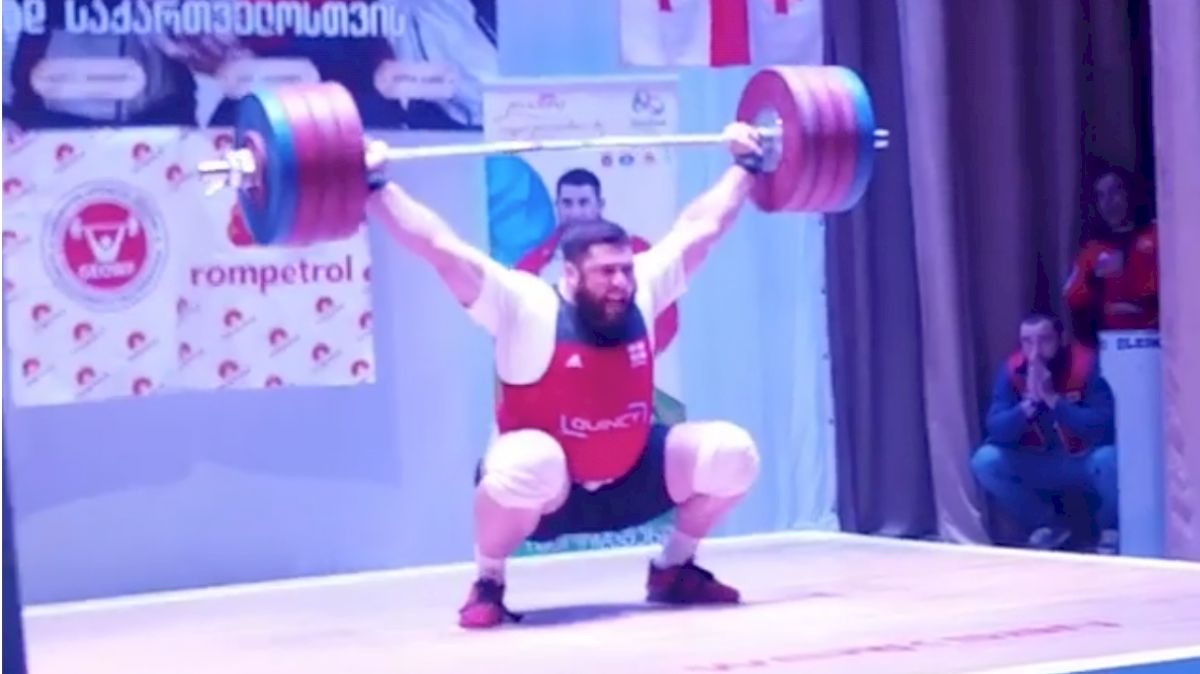 Olympic Champion Lasha Talakhadze Snatches 220kg/485lb!