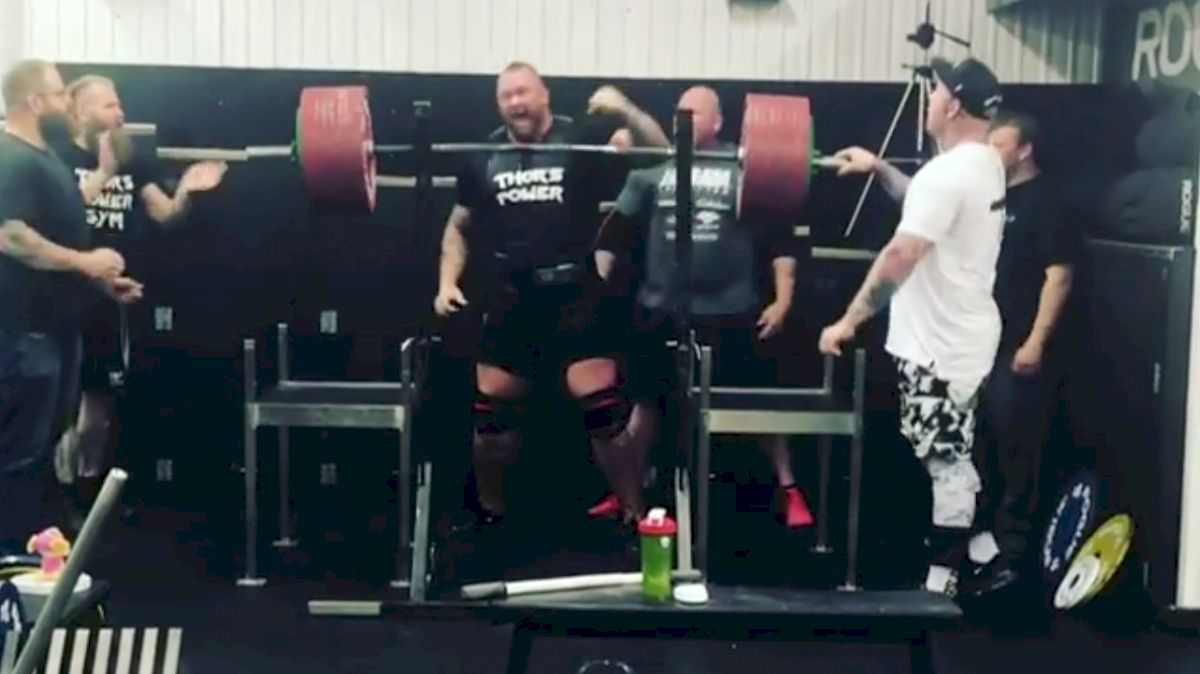 Hafthor Bjornsson Destroys A 440kg/970lb Squat