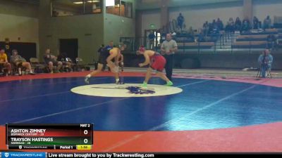 190 lbs Trayson Hastings, Sheridan vs Ashton Zimney, Bismarck Century