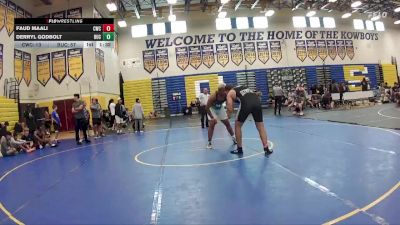 285 lbs Round 1 (8 Team) - Faud Maali, Claw WC vs Derryl Godbolt, Buchholz