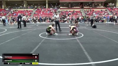 115 lbs Round 4 - Dylan Schneider, Bobcat Wrestling Club vs Ariana Gonzales, Team Lightning Wrestling Club