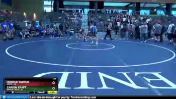 120 lbs Quarterfinals (8 Team) - Zarion Kraft, Bridge Creek vs Hunter Tadych, Vinita