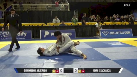 Jonah Issac Garcia vs Giovanni Doel Velez Rado 2026 Pan Jiu Jitsu IBJJF Championship
