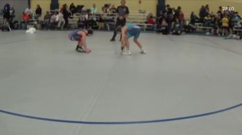 90 lbs 1st Place Match - Kaejrick Clark, American Outlaws Wrestling vs Kellan Sellers, LAW