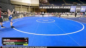 84 lbs Cons. Round 2 - Anthony Soeby, Twin City Wrestling Club vs Jase Rios, Toppenish USA Wrestling Club