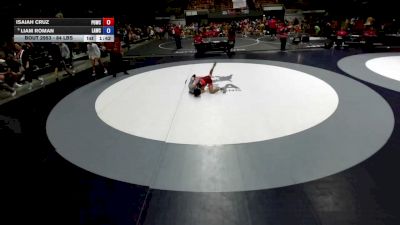 84 lbs Cons. Sub-semis - Isaiah Cruz, Pounders WC vs Liam Roman, LAWC