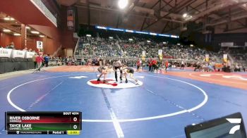 4A-113 lbs Champ. Round 1 - River Osborne, Sheridan vs Tayce Lake, Campbell County