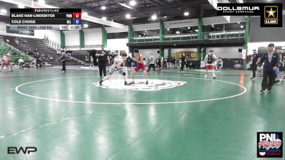 132 kg Rr Rnd 1 - Blake Han-Lindemyer, Pinnacle Wrestling Club vs Cole Chugg, All In Wrestling Academy