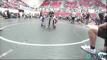 46 lbs Consi Of 8 #2 - Beckham McKaig, Standfast vs Wyatt Hicks, Choctaw Ironman
