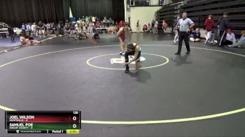 126 lbs Round 4 (10 Team) - Joel Wilson, Huntsville vs Samuel Poe, Shelby County