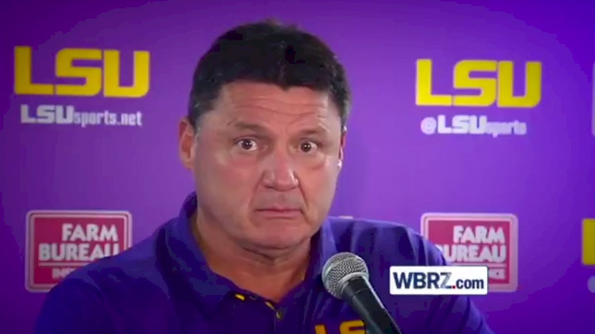Today I Learned: Ed Orgeron's Super Power Is Staring