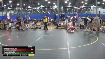 138 lbs Round 2 (6 Team) - Kaden Nicolas, Waterpark Warriors vs Mason Mark, Elite Athletic Club W.E.