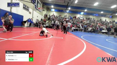 37 lbs Consolation - Knoxx Rohde, Salina Wrestling Club vs Conway Welden, Raw Wrestling Club