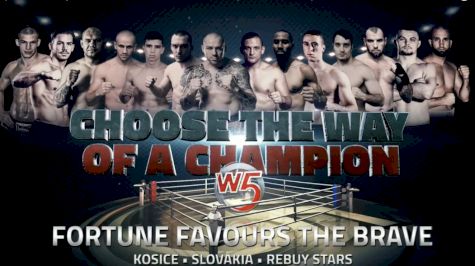 W5 Professional Kickboxing: Fortune Favors The Brave Weigh-Ins