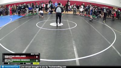 139-141 lbs Semifinal - Sebastian Arellanes, Sierra Vista vs Bryan Resendiz Mendoza, Desert Pines