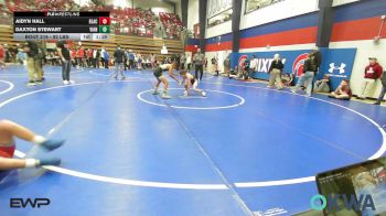 92 lbs Round Of 16 - Aidyn Hall, Blackwell Wrestling Club vs Daxton Stewart, Vian Wrestling Club