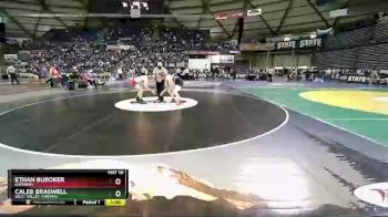 4A 195 lbs Cons. Semi - Ethan Buroker, Kamiakin vs Caleb Braswell, West Valley (Yakima)