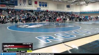 145 lbs Cons. Round 2 - Carter Williams, Osseo vs Lars Nelson, Elk River