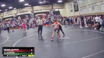 115 lbs Quarterfinal - Michael Pearson, Carolina Reapers vs Rj Whorton, Darkhorse Wrestling Club