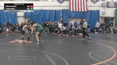 197 lbs Quarterfinal - Josh Stahl, York (pa) vs Sean Cowan, Ursinus