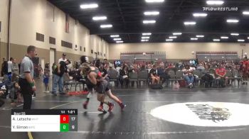 95 lbs 7th Place - Austin Letsche, Whitted Trained Grey (TX) vs Yanik Simon, Team Gotcha (IL)