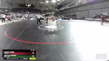 1A 195 lbs Quarterfinal - Aiden Ford, Zillah vs Bryon Newby, Deer Park